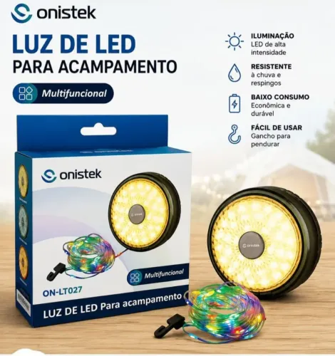 Lâmpada multicolorida