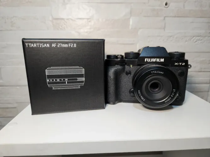 Lente ttartisan 27mm fujifilm