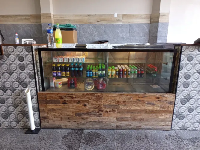 Vitrine para bolo