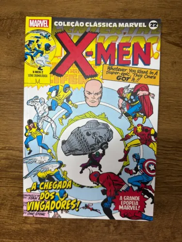 HQ Marvel Panini - Colecão Clássica Marvel #22 - X-Men Vol. 2: A Chegada dos Vingadores!