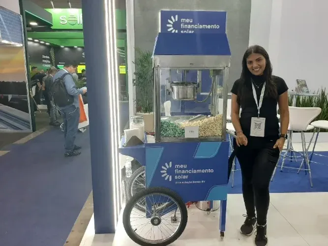 Carrinho de Pipoca Retrô para Eventos e Ações de mkt
