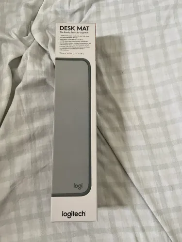 Mouse Pad Cinza Logitech 70 cm x 30 cm