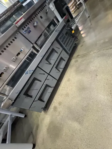 Balcão Refrigerado baixo 4 gavetas em Inox Novo