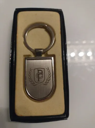 Chaveiro metálico do segundo símbolo do Corinthians
