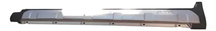 Spoiler Esquerdo Citroen C3 Xtr 2008 A 2012 Preto Cinza