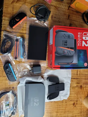 Nintendo Switch 2 Na Caixa Completo