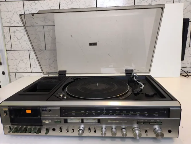 Som 3 em 1 PIONNER KH- 8855 Uma raridade para colecionadores LEIA A DESCRIÇÃO DO ANÚNCIO