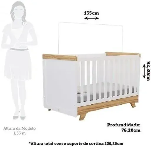 Berço Mini Cama Retro