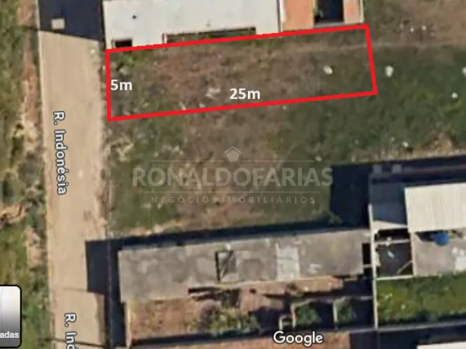 Terreno de 125m² a venda na região da Vila São José.