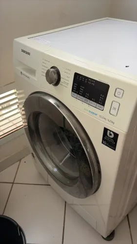 Lava e Seca Samsung WD10M 10,1kg / 6kg - Para Peças, Conserto ou Revenda