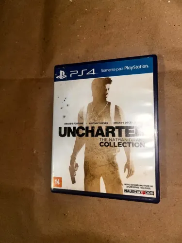 Jogo Ps4 Uncharted The Nathan Drake Collection