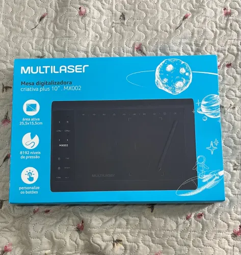 Mesa Digitalizadora Criativa 10 Plus Multilaser - Mx002