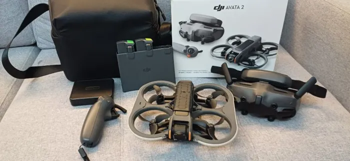 Dji Avata 2 Fly More Combo 3 Baterias e Acessórios Troco