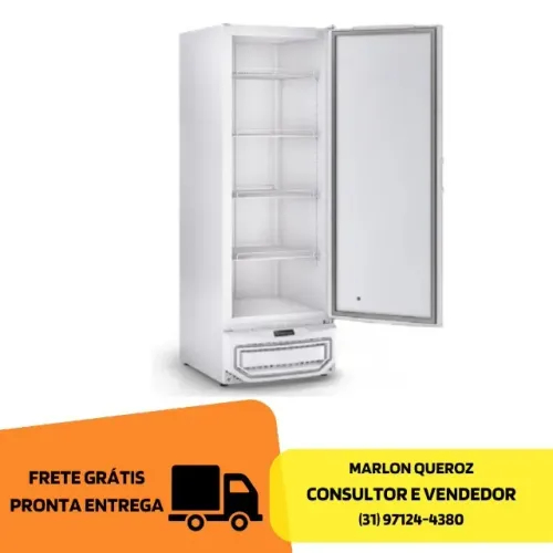 Freezer Vertical 560L Porta Cega Gelopar