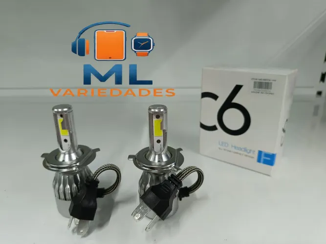 Super led H4 pra farol de carro e moto