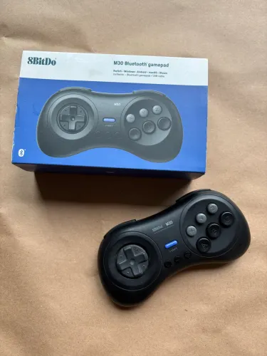 Controle 8BitDo M30 Bluetooth Original com Caixa