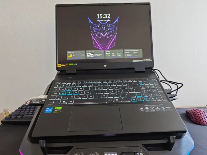 Notebook Gamer - Helios Neo 16 - I7-13650HX - RTX 4060 - 16 GB RAM DDR5 - 1 TB