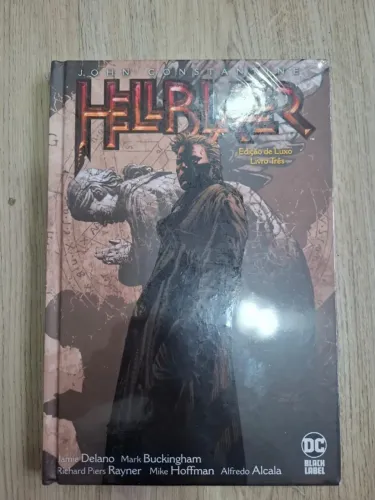 Hellblazer Edição de Luxo Capa Dura John Constatine DC Black Label Livro 3 Volume