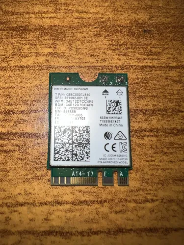 Placa Wi-Fi + Bluetooth para Notebook