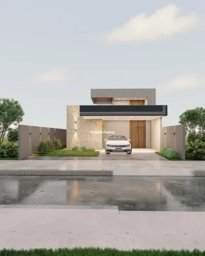 Casa em Fase de Construção 03 Quartos sendo 01 Suíte Plena - Plano Diretor Sul
