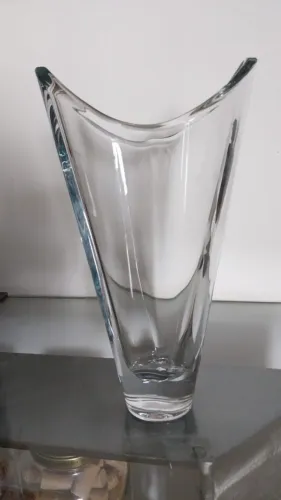 Vaso cristal 2 pontas