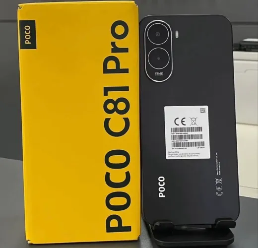 Celular Poco c81 PRO 4G NFC 256GB 04GB RAM Novo + Entregamos Grátis