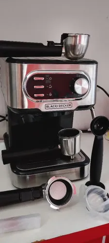 Cafeteira Blackedecker 20bar 110V Multifuncional Cápsula