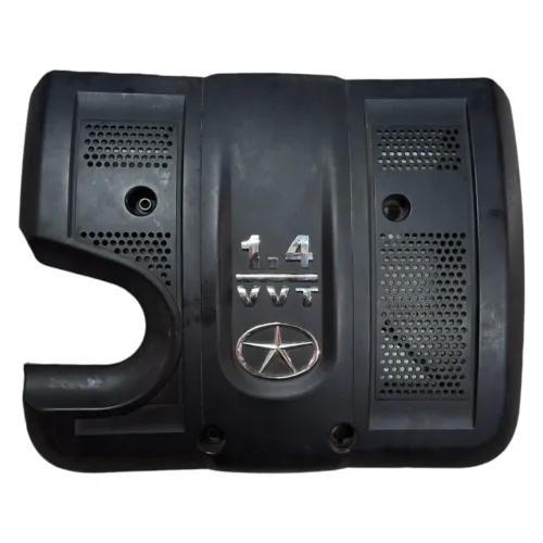 Tampa Capa Motor Jac J3 1.4 2010 2015 Cromado Original 