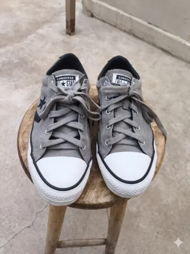 Torrando! Tênis Converse All Star Star Player Cinza Original Nº37 - Semi Novo