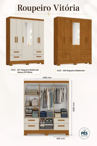 Guarda roupa Vitória