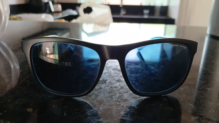 Óculos Armani Exchange original semi novo azul escuro