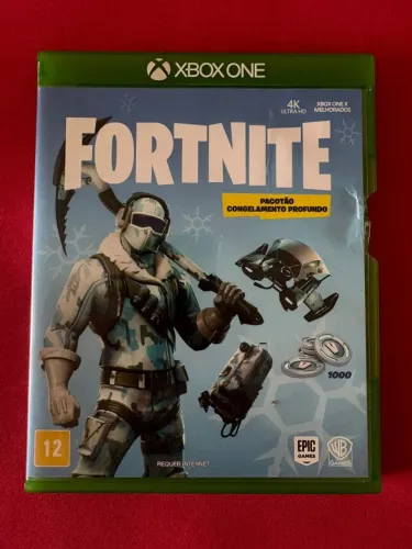 Jogo Fortnite Congelamento Profundo Xbox One Mídia Física Original Excelente Estado Usado