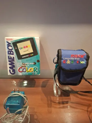 GAME BOY COLOR ORIGINAL USADO COM 2 JOGOS