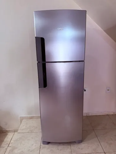 Geladeira/Refrigerador Consul Frost Free Duplex Inox 386L CRM44