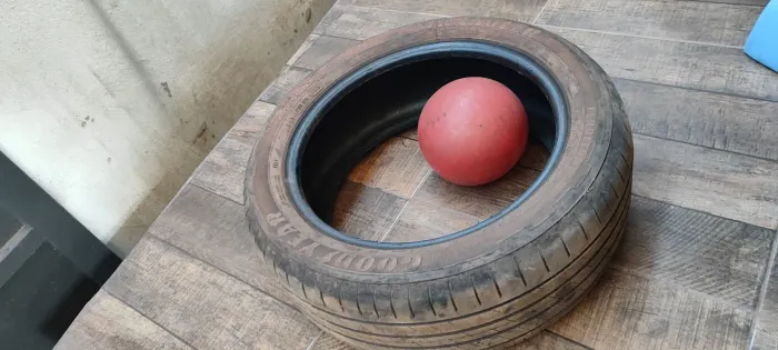 Pneus Goodyear e estepe