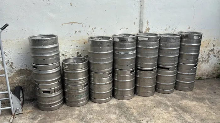 Barril chope 50L e 30L - R$500,00 p/ unid. 10% de desconto p/ compras a partir de 3 unid. 