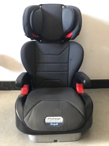 Cadeirinha para Carro Burigotto Protege Reclinavel 15 a 36kg Mesclado Preto - (USADO)