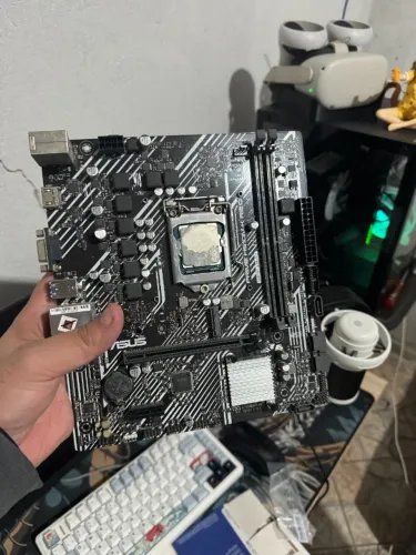 Kit Placa e processador i3 10100F