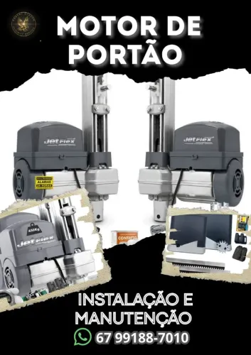 Motor de Portão Automação e Praticidade