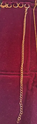 Pulseira ( 30cm) folheado