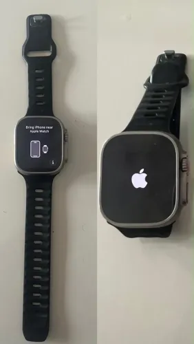 Apple Watch series ultra 1 - pulseira trail + 3 pauleiras extras