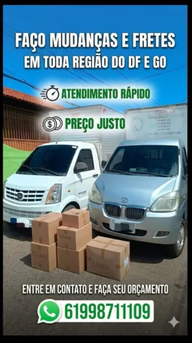 Mudanças e fretes orçamento imediato pelo zap