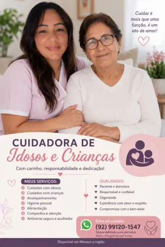 Cuidadora & acompanhante