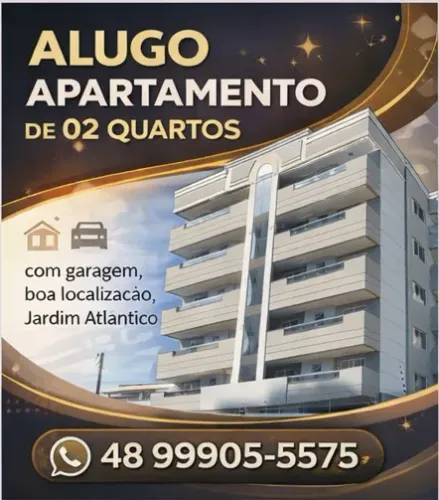 PROMOÇÃO!!! LOCAÇÃO ALUGUEL APARTAMENTO 2 QUARTOS JARDIM ATLÂNTICO FLORIANÓPOLIS FLORIPA