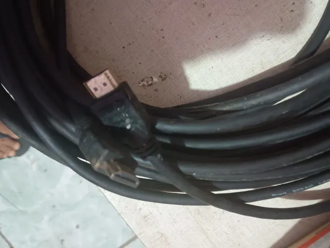 Cabo HDMI com 20 metros de comprimento poço entrega