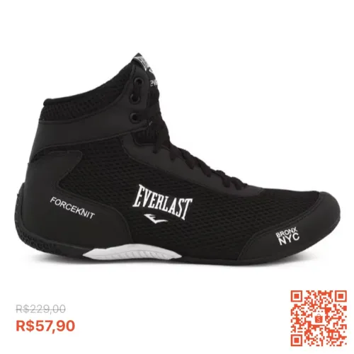 Botinha feminina masculina tênis Hyrox treino Evelast