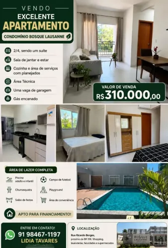 Excelente apartamento 