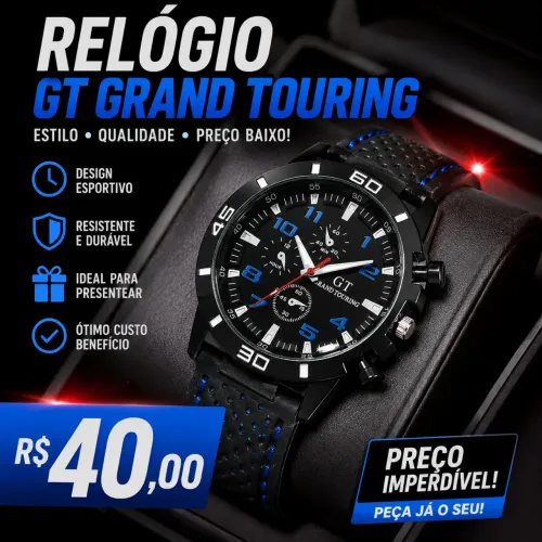 RELÓGIO GT GRAND TOURING