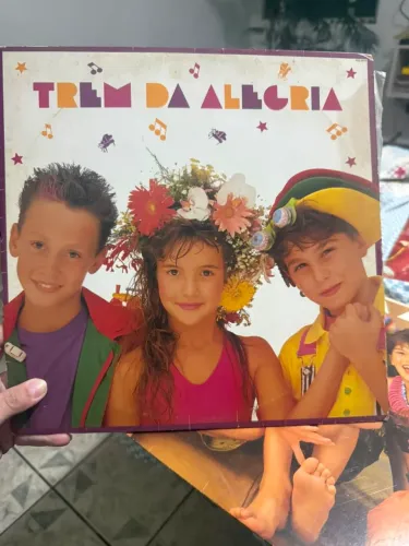3 discos vinil Trem da Alegria anos 80/90