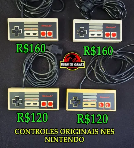 Controle NES Original americano - Nintendo